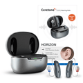 2026 New Ceretone Receiver-in-the-canal OTC Hearing Aids, IP65 Waterproof, Rechargeable, Silver